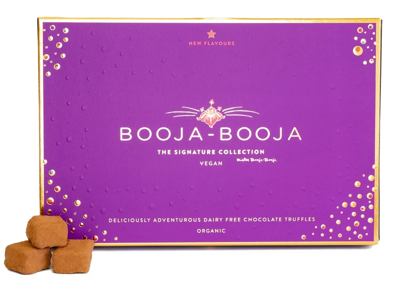 Booja - Booja, The Signature Collection Gift Box | Selection of Vegan Chocolate Truffles, 184g
