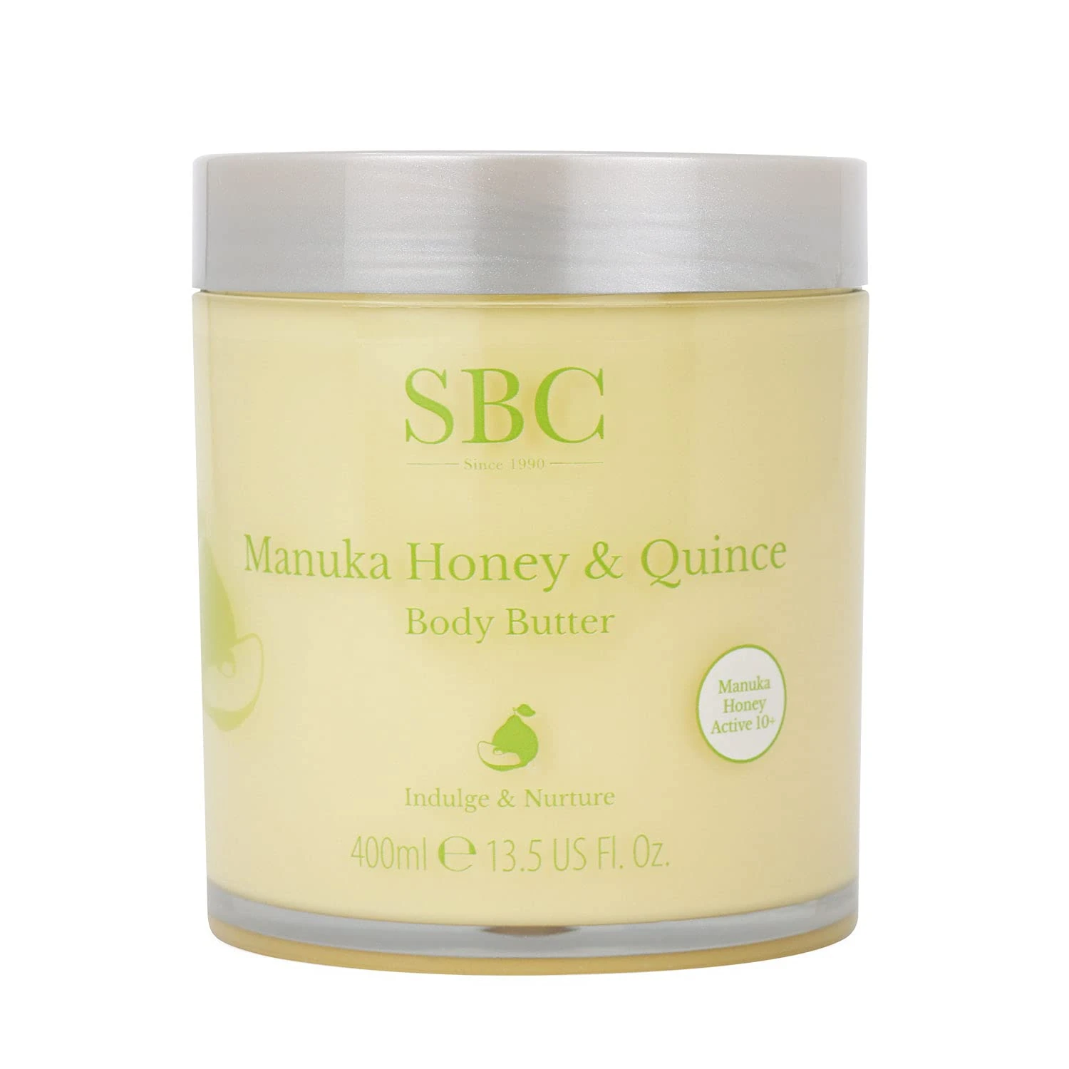 SBC Skincare Manuka Honey & Quince Body Butter - 400ml | Body Cream With Shea Butter And Vitamin E | Body Butter For Dry Skin | Restoring Body Lotion