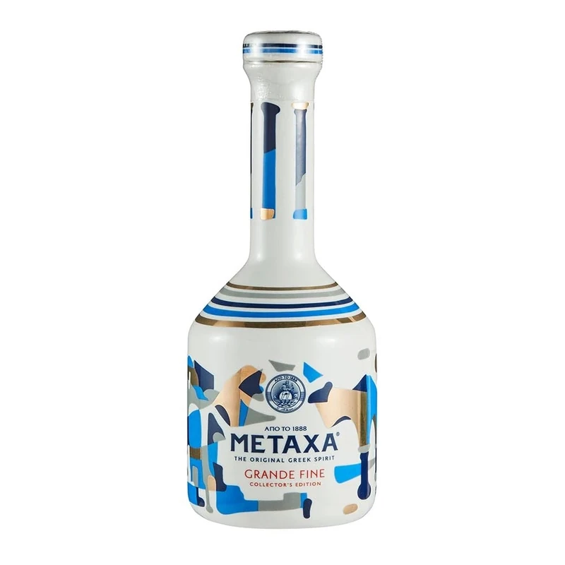 Metaxa Grande Fine, Collectors Edition Gift by Cacao Rock, The Original Greek Spirit, 70cl