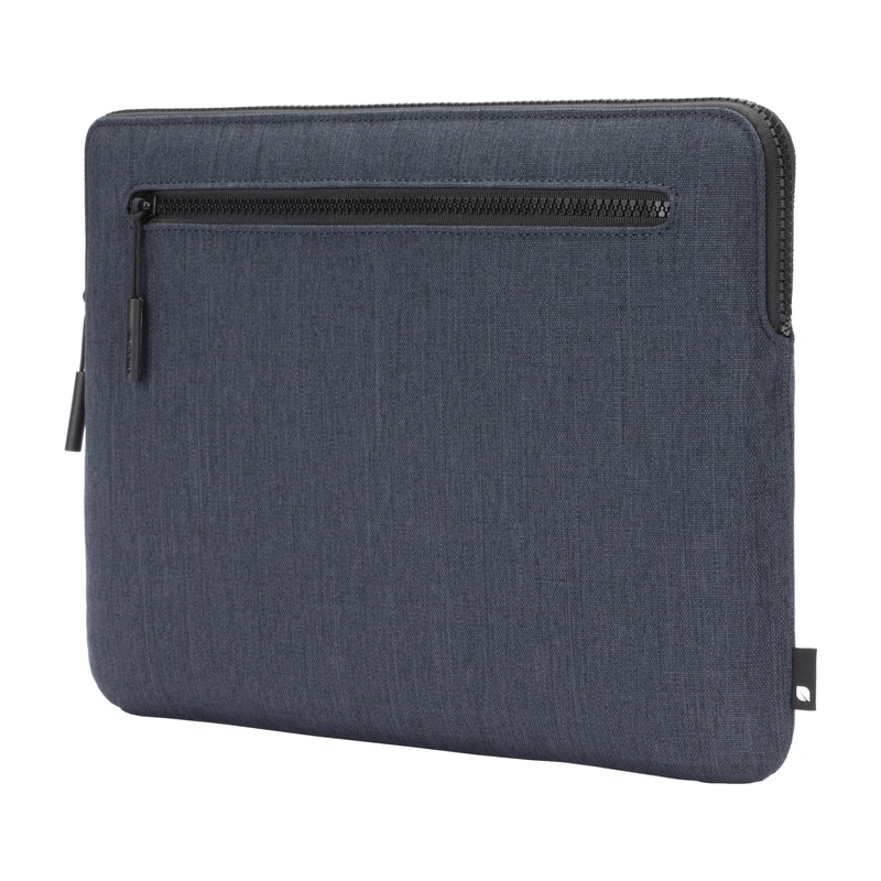 Incase Compact Laptop Sleeve with Woolenex - 16" MacBook/Laptop and iPad/Tablet Sleeve, Computer Case and Cover, Lightweight, Weather Resistant, with Slip Pocket for Accessories - Heather Navy