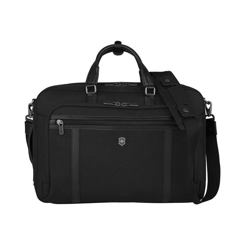 Victorinox Werks Professional Cordura 2-in-1 Laptop Bag, Laptop Bag/Backpack, 32 x 45 x 18 cm, Black