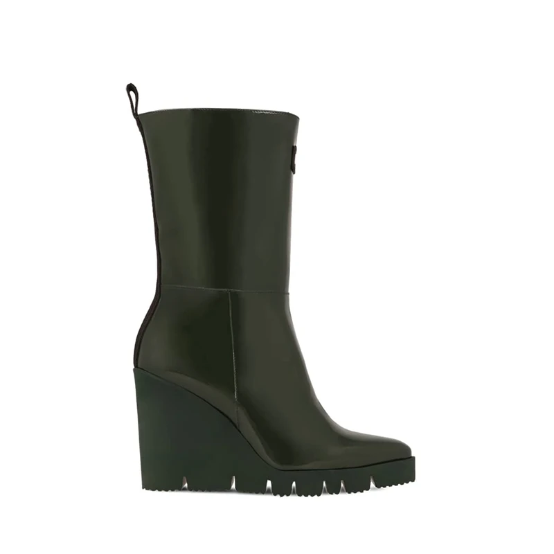 lodi UNZAGA-1-36, Women's Calf Height Boot, Rain Forest, 36 EU