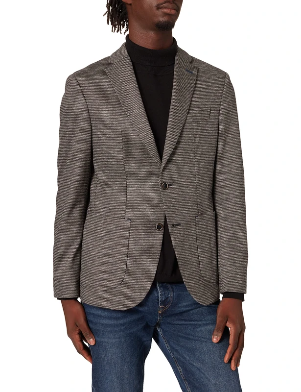 Pierre Cardin Men's Herren Sakko uni Michel-Jersey Futureflex Blazer, Grey, 50S