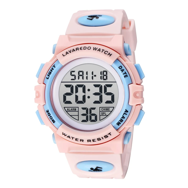 BEN NEVIS Kids Watch,Boys Watch for 6-15 Year Old Boys,Digital Sport Outdoor Multifunctional Chronograph LED 50 M Waterproof Alarm Calendar Watch for Children with Silicone Band