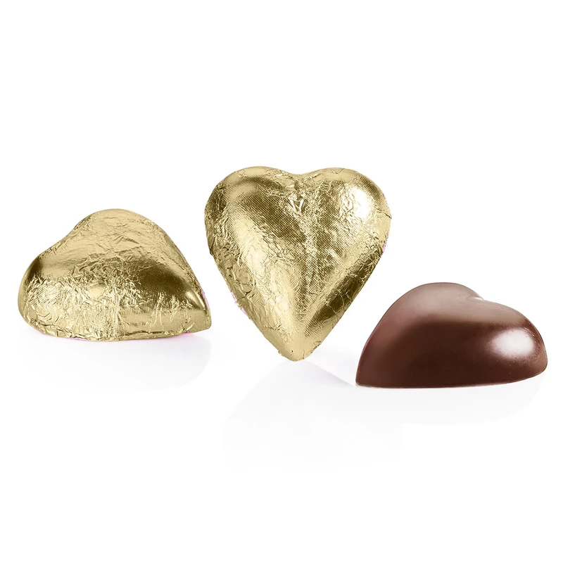 Venchi - Milk Valentines, 1 kg - Heart-Shaped Chocolates - Gluten Free