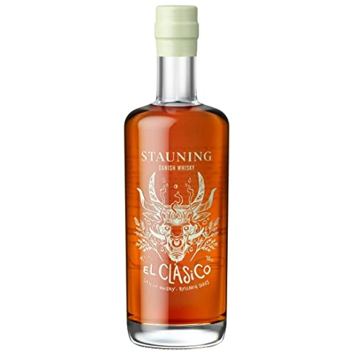 Stauning El Clasico - Rye Whisky - Danish Whiskey - Vermouth Cask Finish - Floor-malted grain - Distilled directly in small pot stills - 45.7% Vol. - 1 x 0.7l