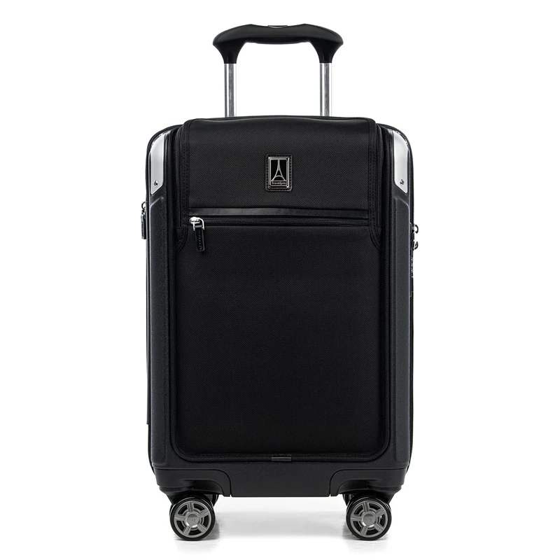 Travelpro Platinum Elite Expandable Hard Case, Black (Shadow Black) (Black) - 409209601