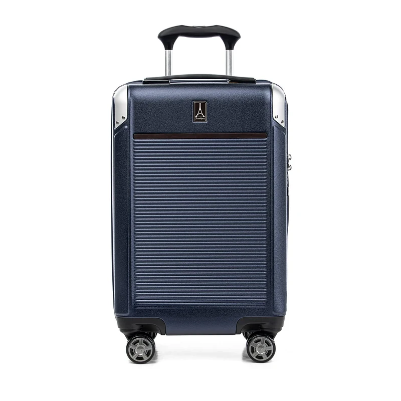 Travelpro Platinum Elite TSA Lock Hard Shell Case with Swivel Wheels, Polycarbonate Suitcase, Pure Navy Blue, Carry-on 21-Inch, Platinum Elite Hard Case with Swivel Wheels, TSA Lock, Hard Shell