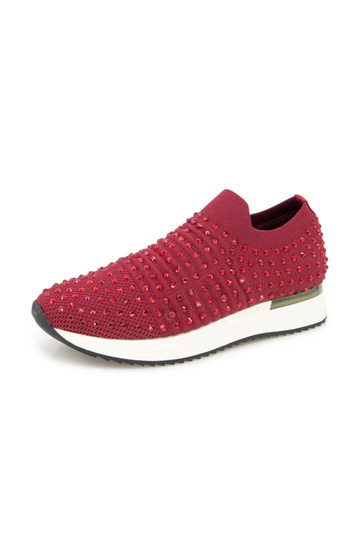 Kenneth Cole Women's Cameron Jewel Jogger Sneaker, Brick, 6.5 UK - Image 1