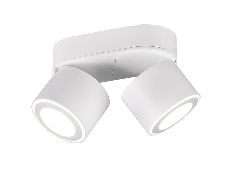 Trio Leuchten Taurus 652910231 LED Recessed Ceiling Light with 2X 3.5 Watt and 2X 1.5 Watt LEDs Matte White