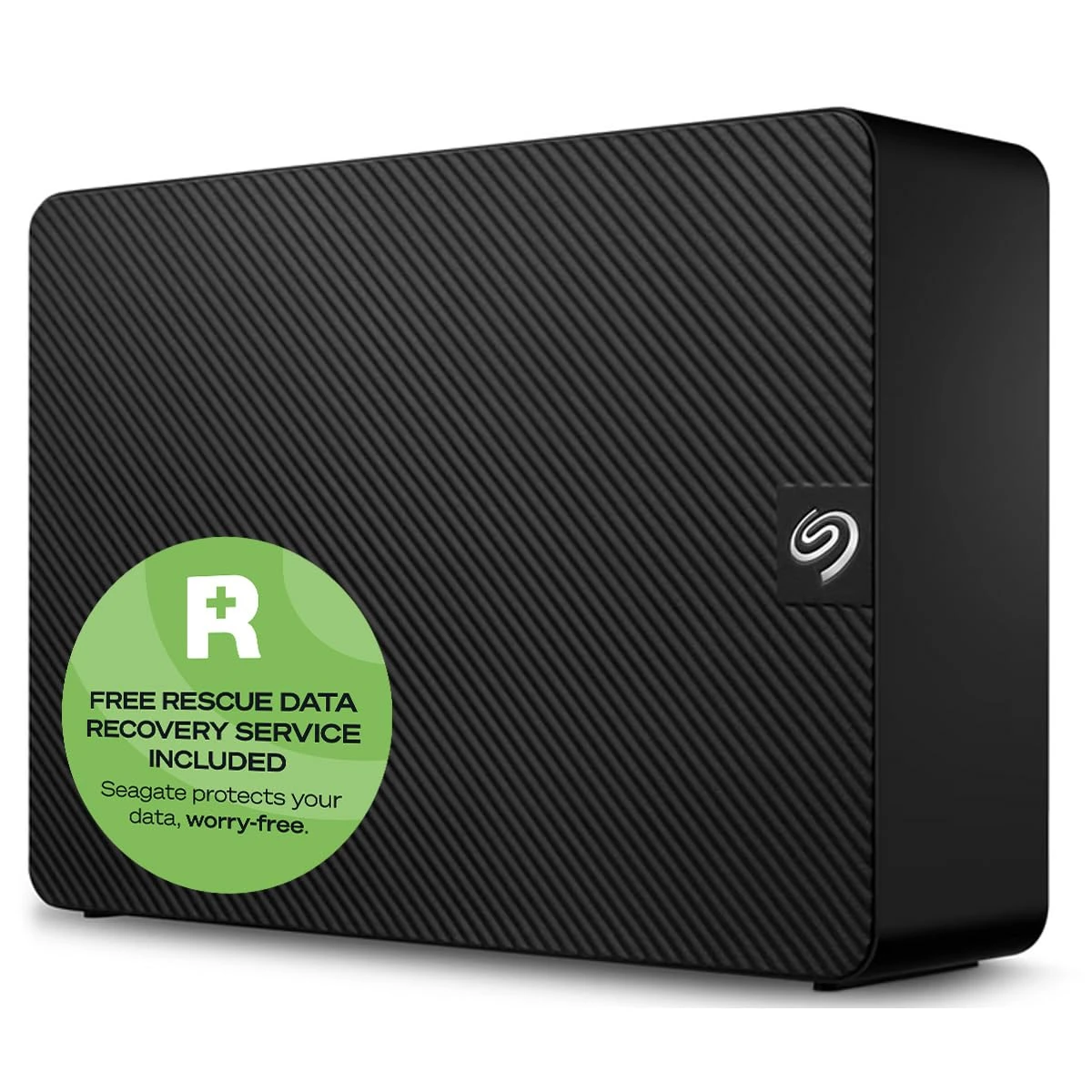 Seagate Expansion Desktop 10TB, External Hard Drive, USB 3.0, Data Rescue Services (STKP10000400)
