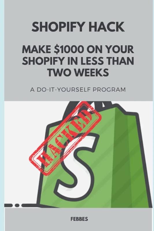 SHOPIFY HACK - Make $1000 on Shopify Weekly: Ecommerce Hack