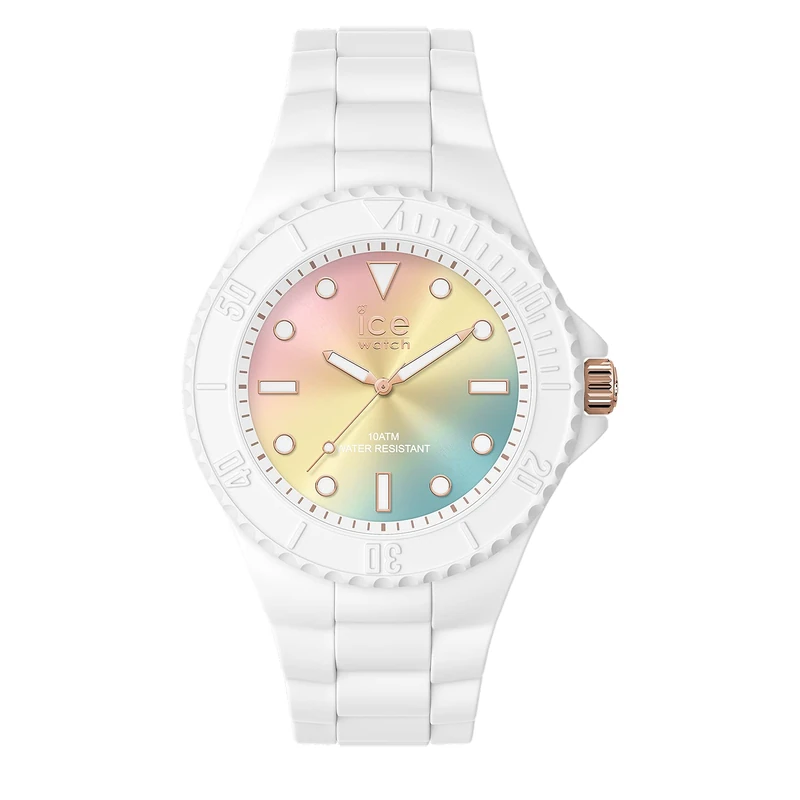ICE-WATCH - ICE generation Sunset rainbow - Women's wristwatch with silicon strap - 019153 (Medium)