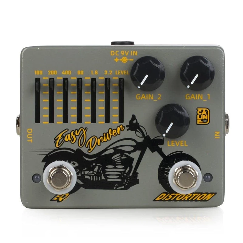 Caline DCP04 - Easy driver Guitarpedal, Grey
