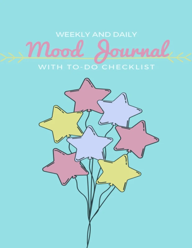Kawaii Journal - Mood Tracker - Bullet Journal - Weekly and Daily To-Do Lists: 425 Pages, 8.5 x 11 inch (Kawaii Mood Tracker Journal - Different sizes)