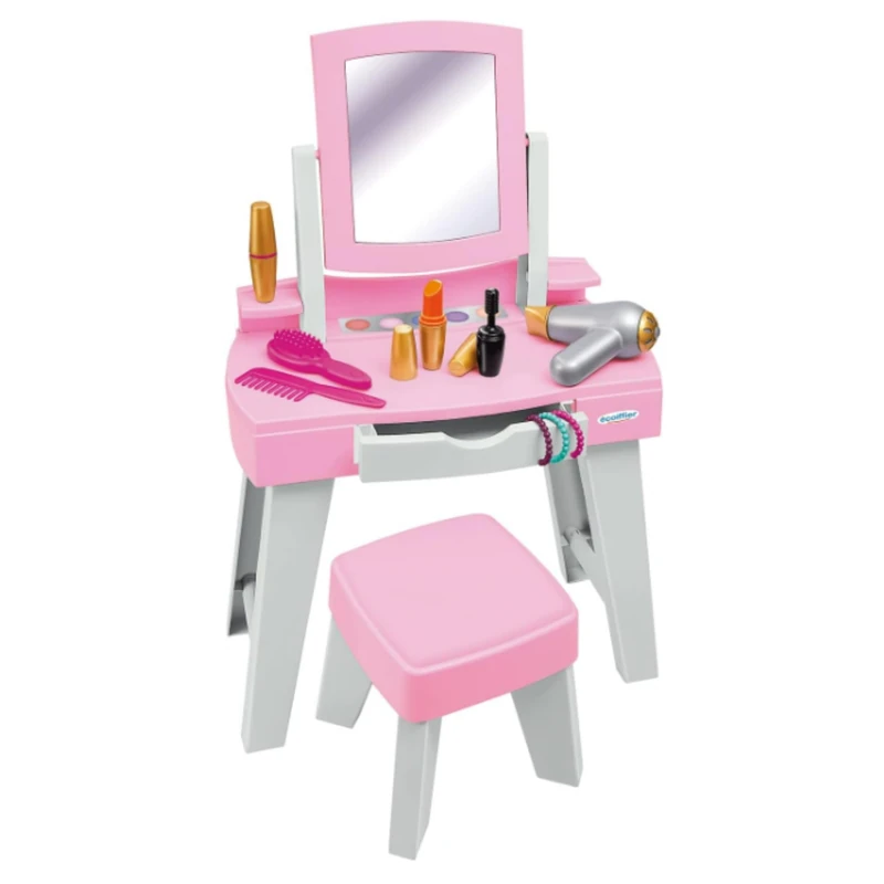 Ecoiffier Jouets 1809 - My First Dressing Table - Imitation Game - From 12 to 36 Months - Made in France