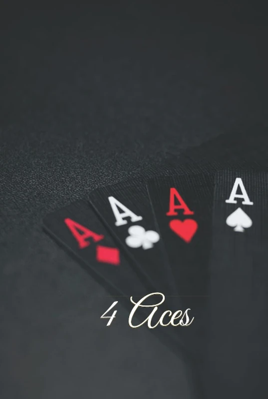 4 Aces: 333 Blank Notebook Pages Ask and you shall receive. Write to your wishes they will all come true. - Image 1