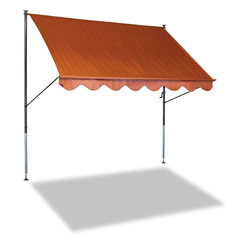Angerer Clamp Awning Standard Plain Terracotta 350 cm Clamp Awning