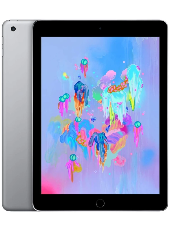 2018 Apple iPad (9.7-inch, Wi-Fi, 128GB) - Space Gray (Renewed)
