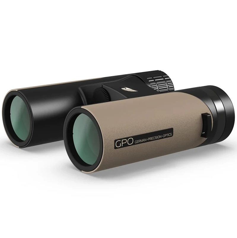 GPO German Precision Optics B322 Binoculars 10 x 32 mm Sand Black 4260527410386