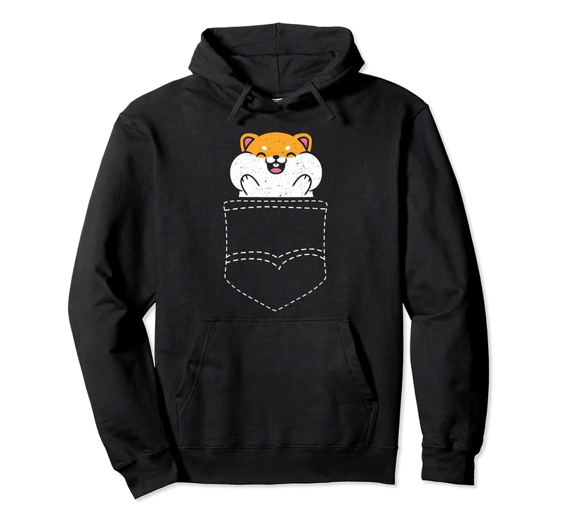 Hamster: Hamster Pocket - Pets Sayings Pullover Hoodie