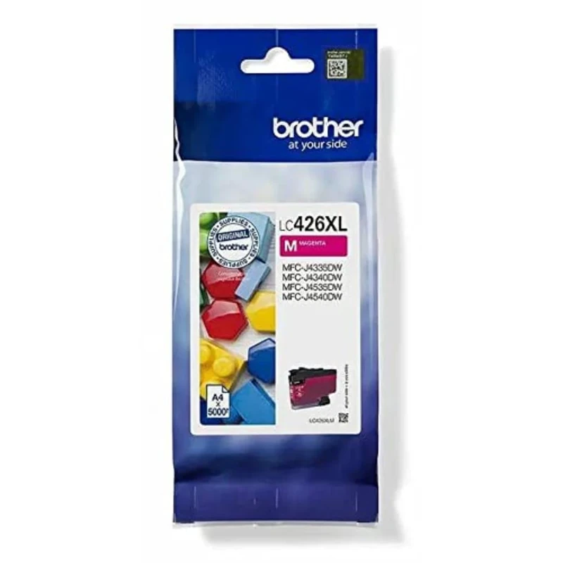 Brother LC-426XLM Inkjet Cartridge, Magenta, Single Pack, High Yield, includes 1 x Inkjet Cartridge, Brother Genuine Supplies