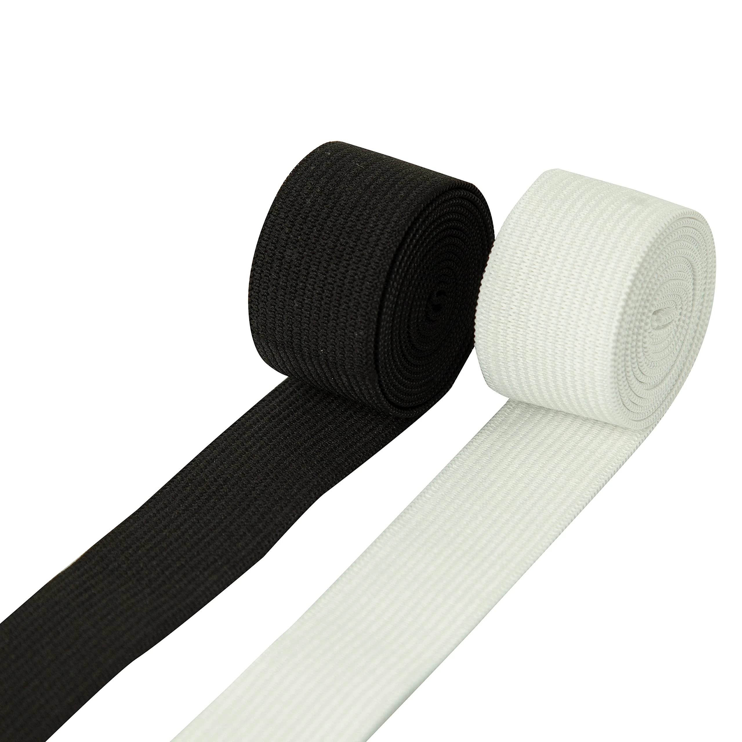 Shelver Elastic for Sewing, Wide Waistband Elastic in Widths: 20/25/40/50/75mm (White, 20mm x 10m)
