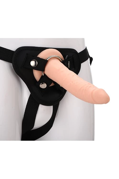 Dream Toys Realstuff Strap On Real Dildo Flesh 20 cm