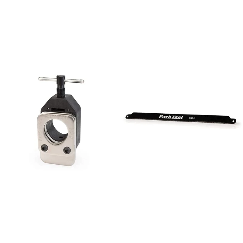Park Tool SG-8 Threadless Fork Saw Guide For Carbon Cutting Blades Tool & CSB-1 Carbon Cutting Saw Blade Tool