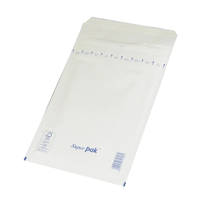 Bubble Lined Self-Seal Enveloper Office Products HK F16 220x340mm/240x350mm 100pcs White/Envelopes and Shipment Accessories/Type-Self-Adhesive Bubble/Kind-HK/Colour-White/Format-F16