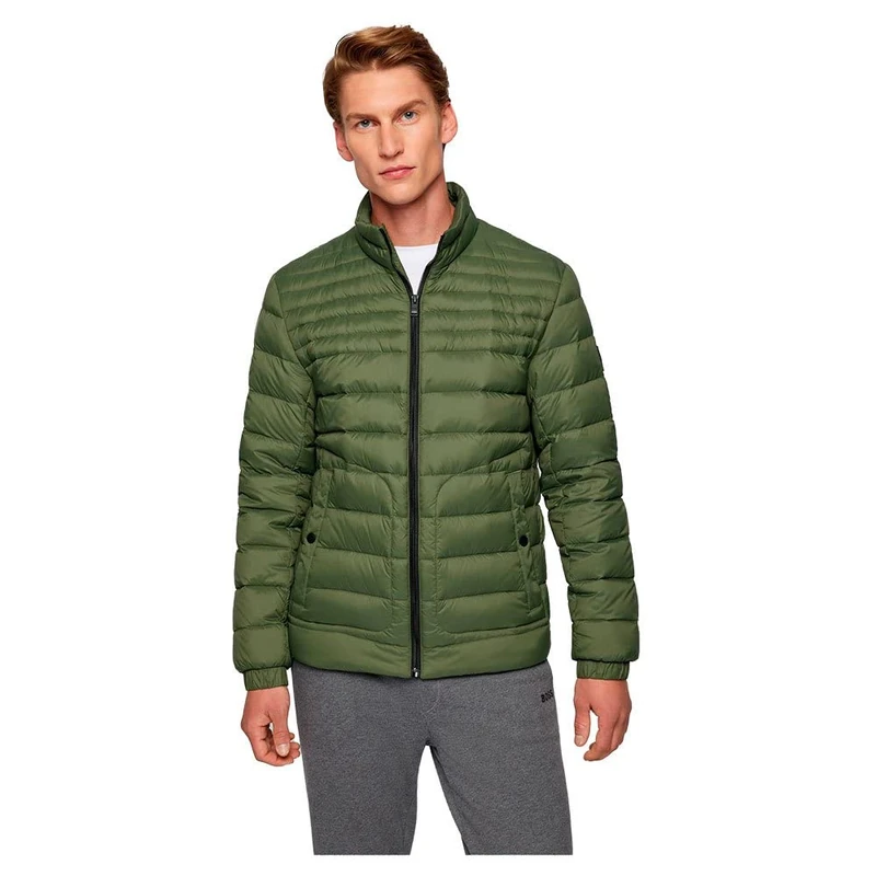 BOSS Men's Oswizz Transitional Jacket, Open Green360, 52