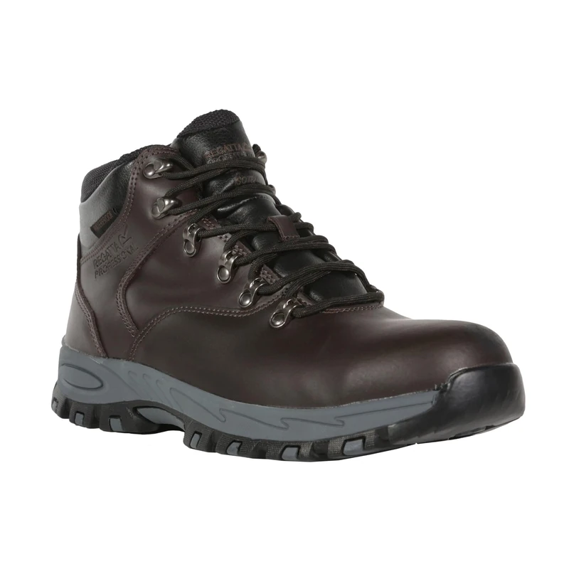 Regatta Professional Men's Gritstone Safety Hiker Boots, Peat, 6 UK