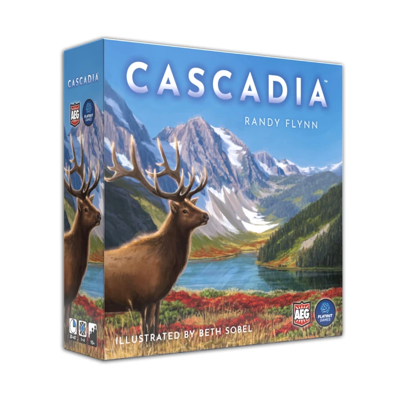 AEG | Cascadia | Family Board Game | Ages 10+| 1-4 Players | 45+ Minutes Playing Time - Image 1