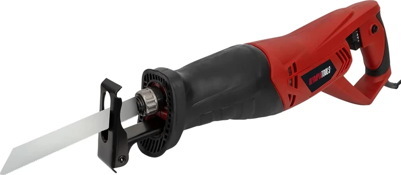 Olympia Tools Reciprocating Saw 900W 240V Easy-to-Handle Design incorporates a Soft Grip Handle for Reduced Fatigue Comes with 1 x Blade for Metal Cutting and 1 x Hex Key