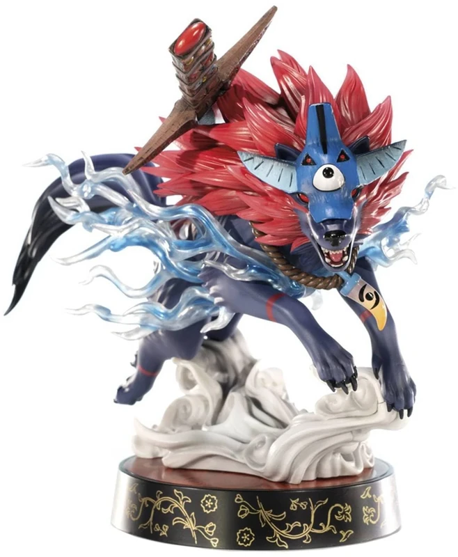 First 4 Figures - Okami (Oki - Wolf Form) PVC Figurine