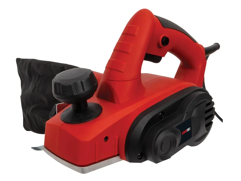 Olympia Tools Planer 82mm (3.1/4in) 650W 240V Its Soft Grip Handle fits securely in The Hand and Helps Prevent Fatigue