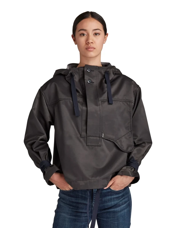 G-Star Women's Anorak, Grey (cloack D20571-C896-5812), L