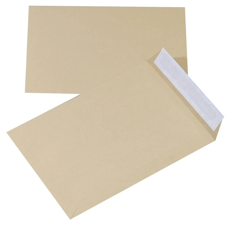 Envelopes with a Silicone-Coated Self-Adhesive Office Products HK C4 229x324mm 90gsm 250pcs Brown/Envelopes and Shipment Accessories/Type-with Silicone Tape/Kind-HK/Colour-Brown/Format-C4