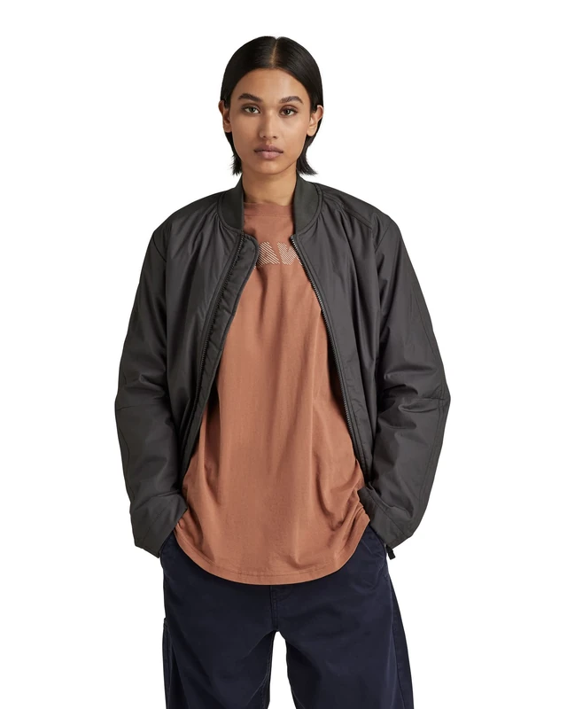 G-Star Women's Bomber Overshirt, Grey (cloack D20559-C442-5812), XXS