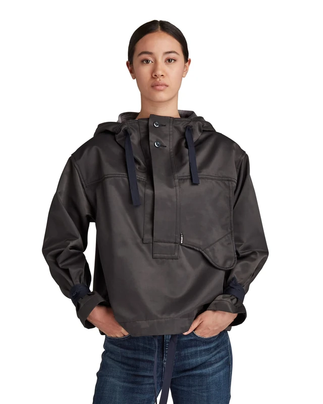 G-Star Women's Anorak, Grey (cloack D20571-C896-5812), XXS