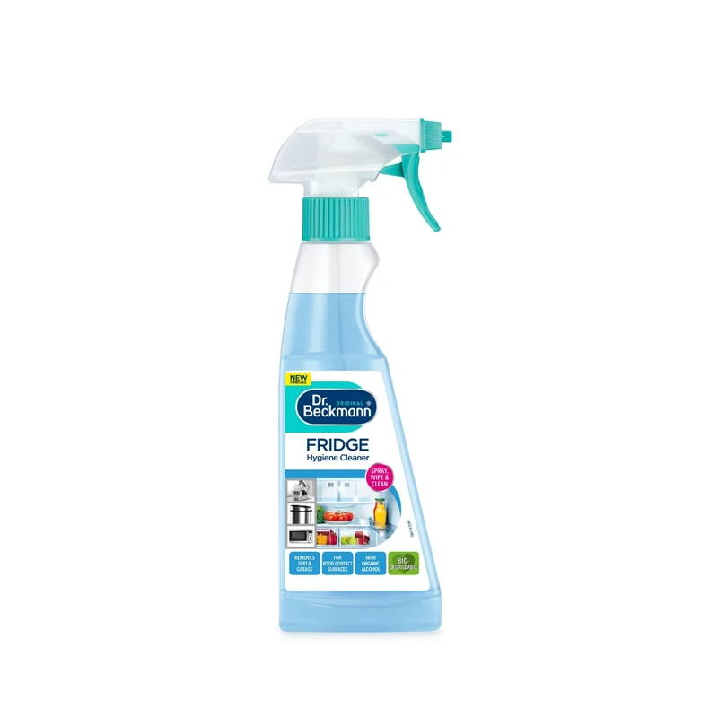 Dr. Beckmann Fridge Hygiene Cleaner | Spray wipe & clean|Neutralises odours | 250ml