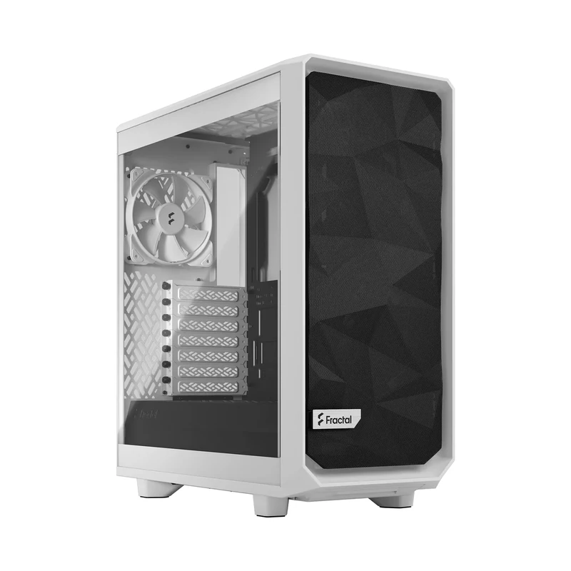 Fractal Design Meshify 2 Compact Lite White TG Clear