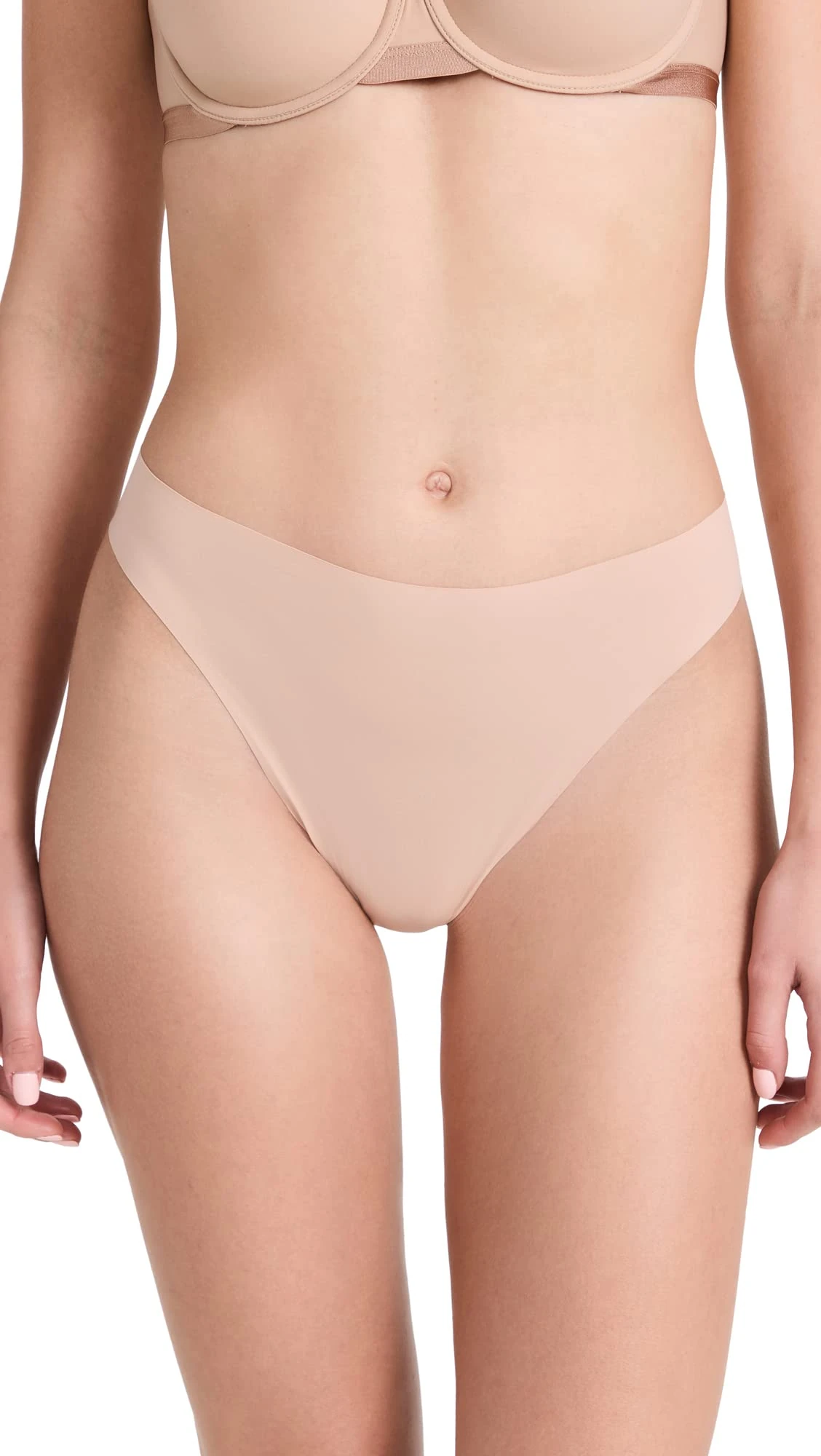 Cosabella Women's Free Cut Micro High Waist Thong Panties, Sette, L-XL