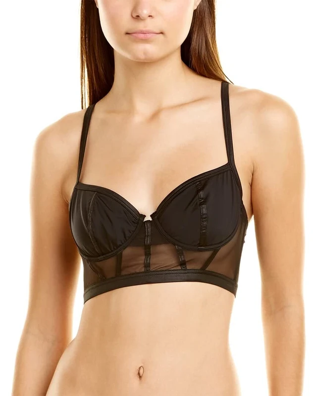 Cosabella Women's Sardegna Underwire Balconette Bra, Black, 32C