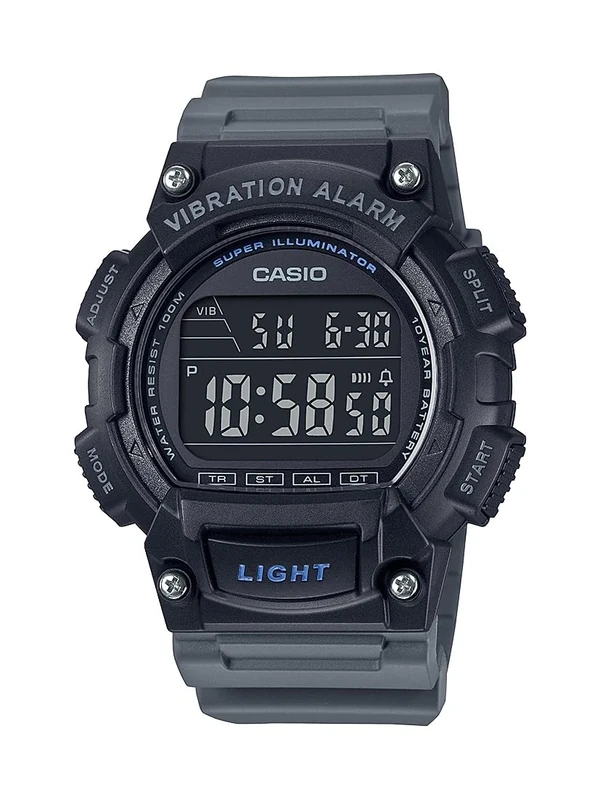 Casio W-736H-8BVCF Gray Sport Watch - Resin Band - Image 1