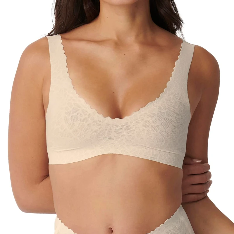 Sloggi Women's sloggi Zero Feel Lace 2.0 Bralette, ANGORA