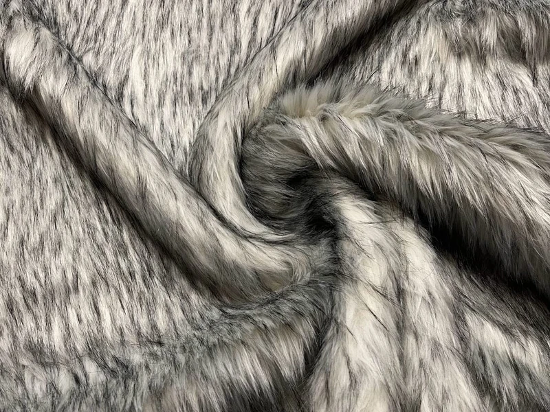 Super Luxury Faux Fur Fabric Material - BOLOGNA ECRU, 1Mtr - 150cm x 100cm - Image 1