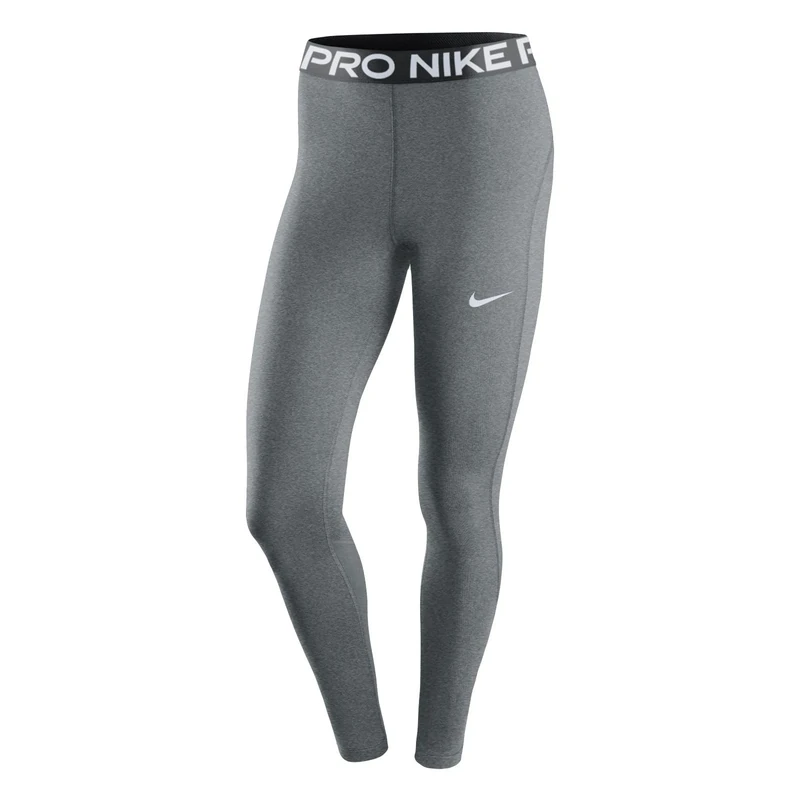 NIKE Women's W Np 365 Tight Leggings, Smoke Grey/Htr/Black/White, S UK
