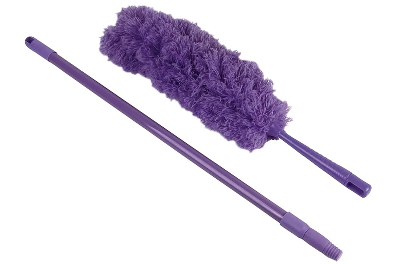 Extendable Microfibre Duster | Jordy Model | Purple | Pack of 12 - Image 1