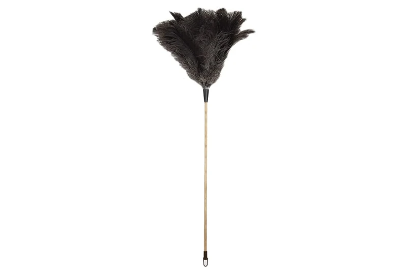 Duster with Ostrich Feather | Wooden Handle | Pack of 12